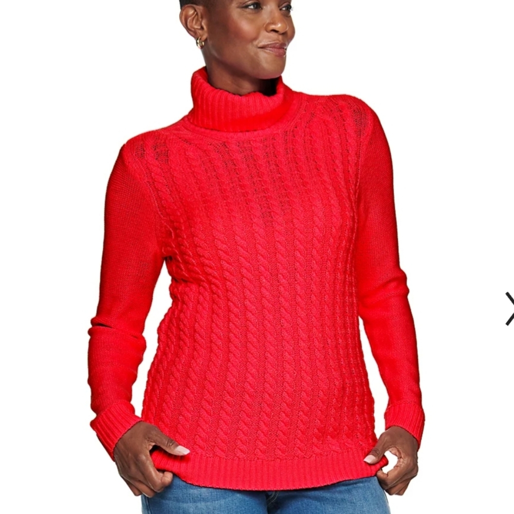 Croft and Barrow turtleneck sweater